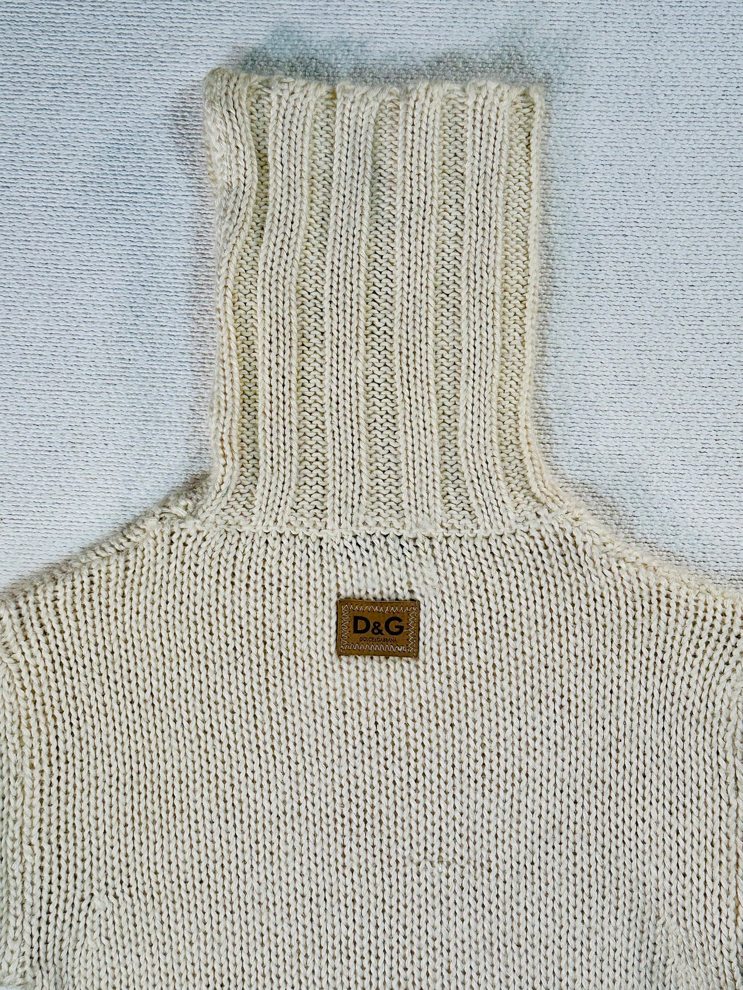 DOLCE&GABBANA - Maglione sagomato collo alto