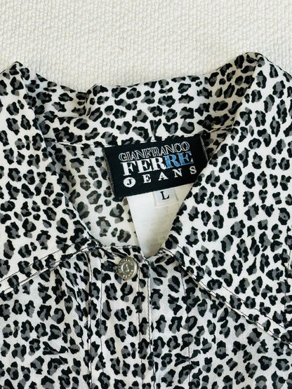 GIANFRANCO FERRÉ  - Camicia animalier