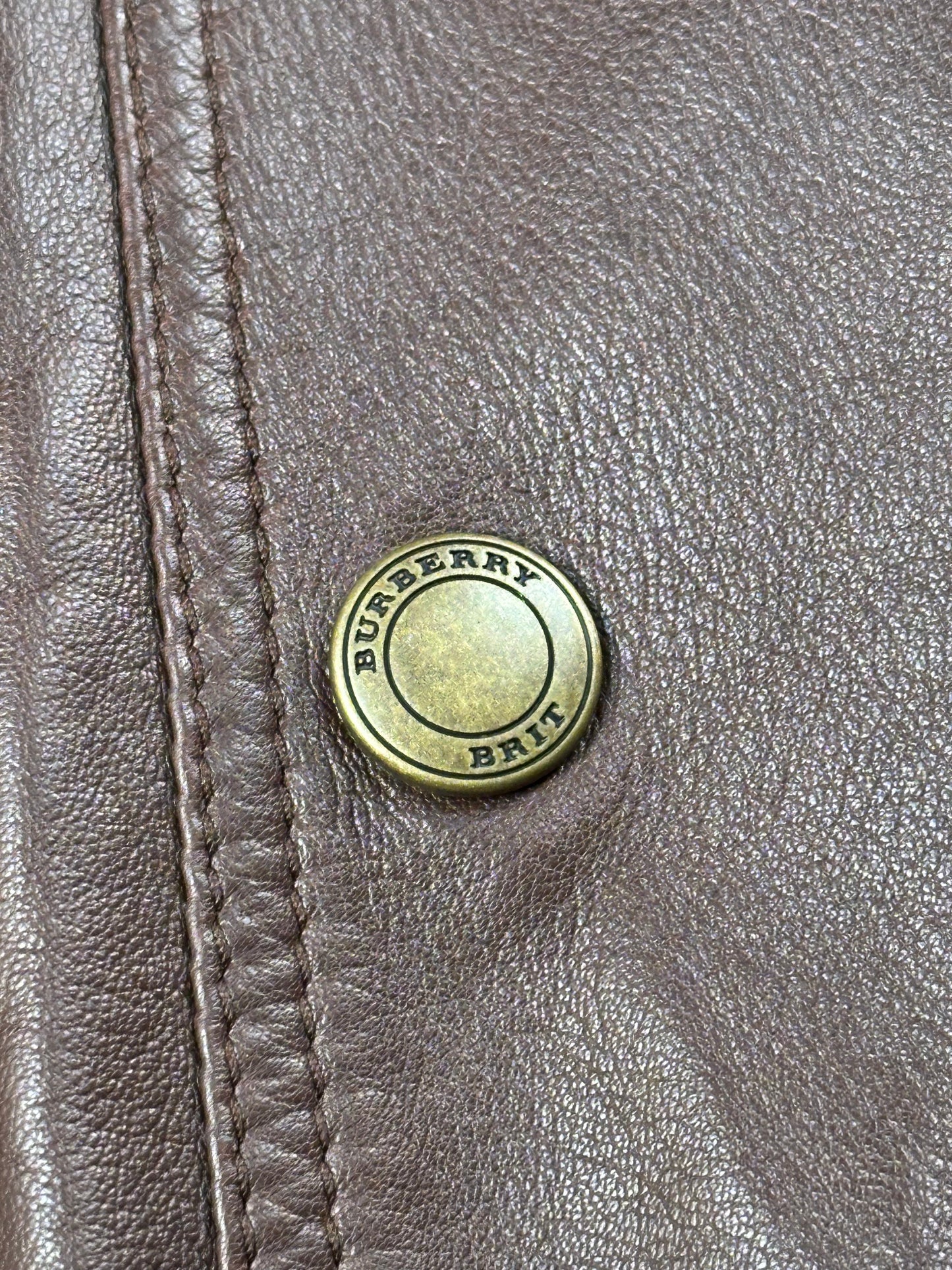 BURBERRY - Trench in pelle