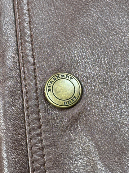 BURBERRY - Trench in pelle
