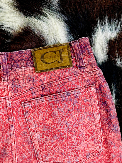JUST CAVALLI - Pantaloni jeans animalier