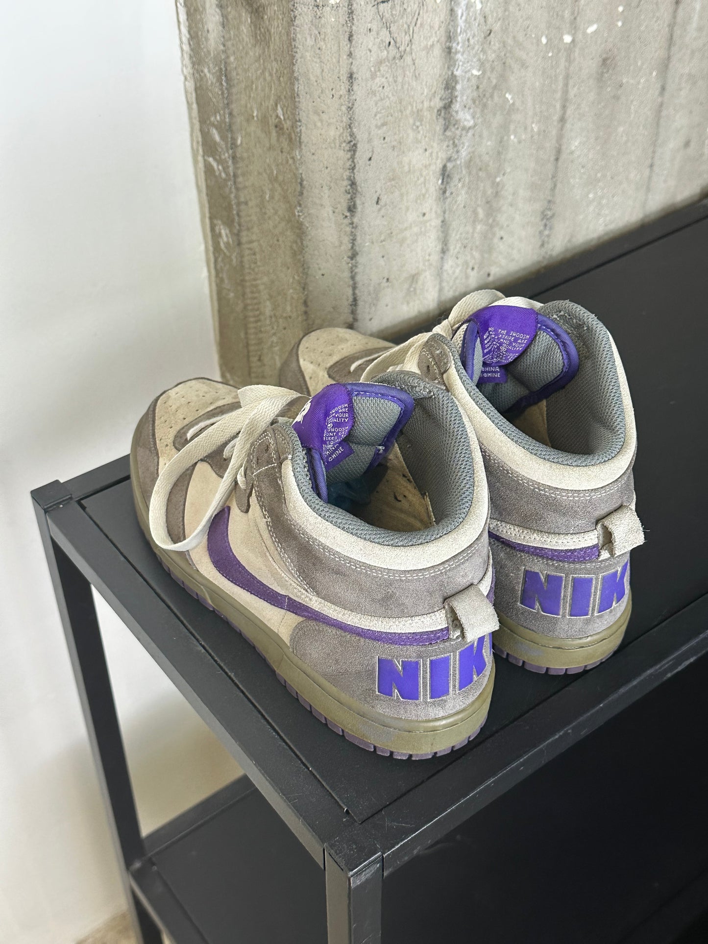 NIKE - Dunk High Premium – Purple/Gray (2009 Release) | Tg 40