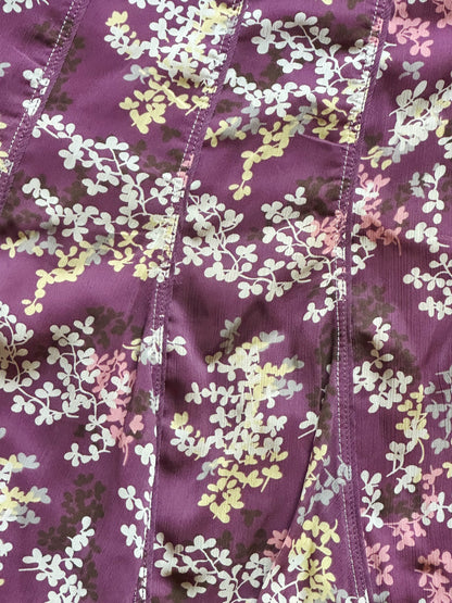 Gonna Esprit a pannelli con fantasia floreale lilla – Romantic chic