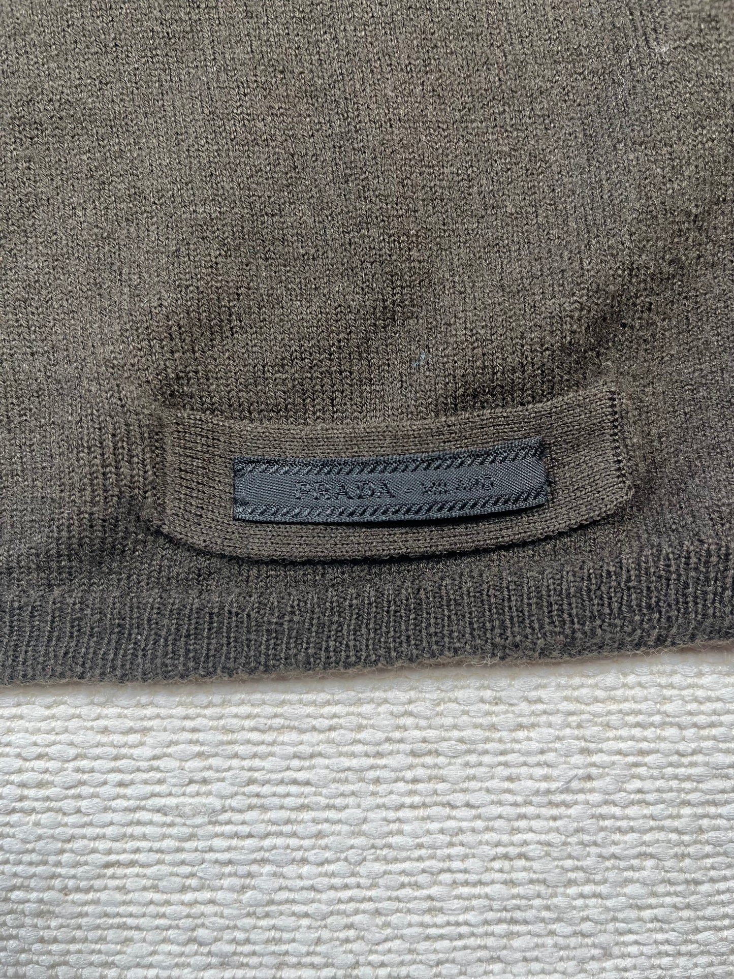 PRADA -  Maglioncino marrone