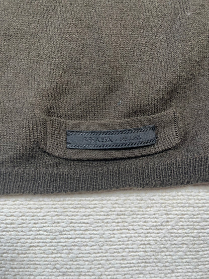 PRADA -  Maglioncino marrone