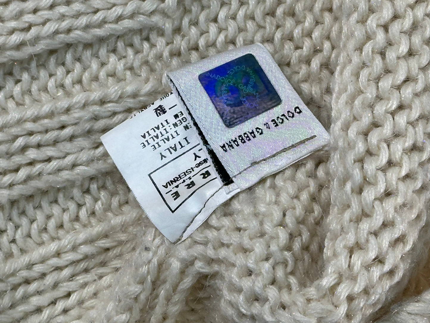 DOLCE&GABBANA - Maglione sagomato collo alto