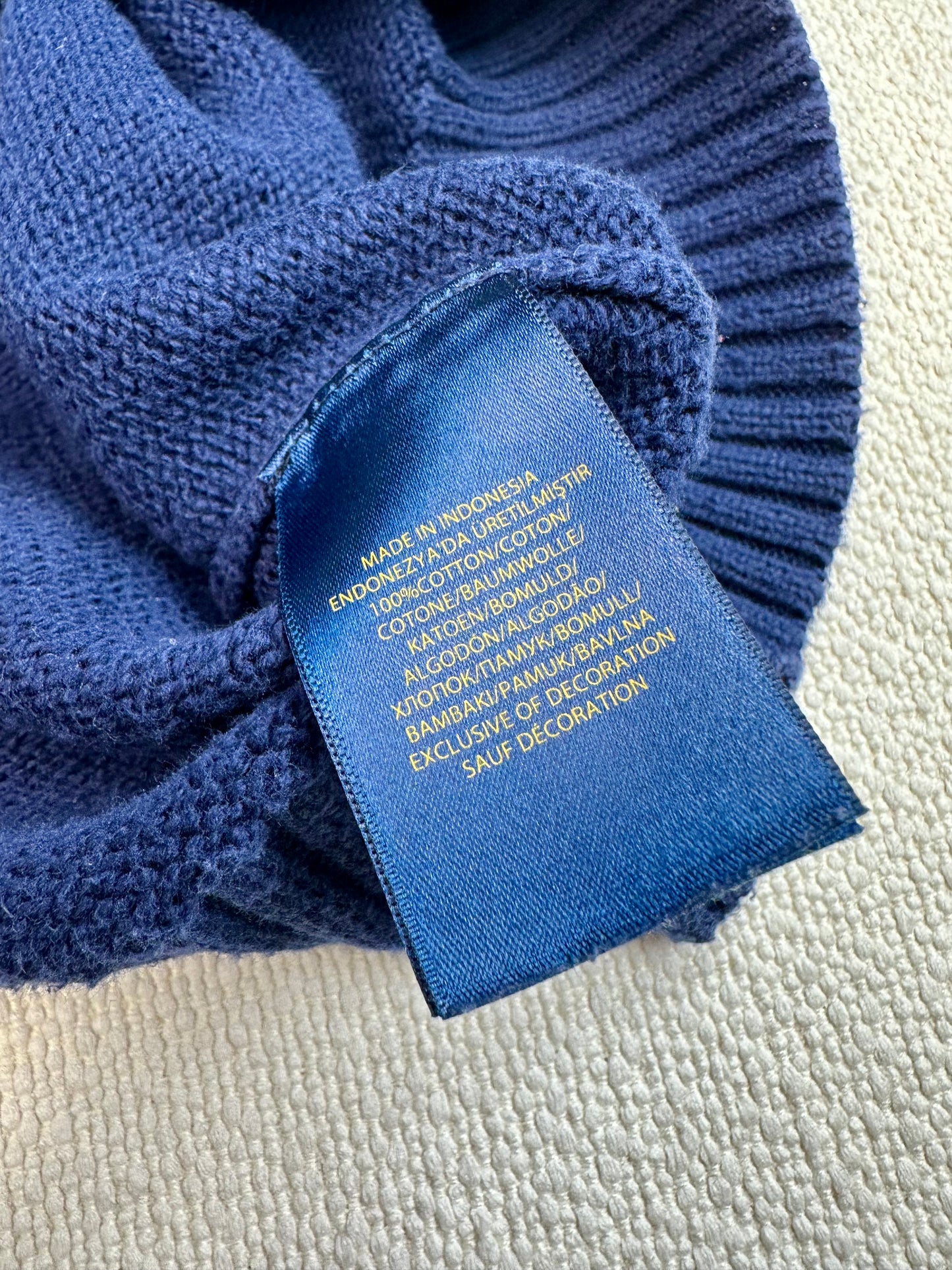 POLO RALPH LAUREN - Maglione Maglia Rasata