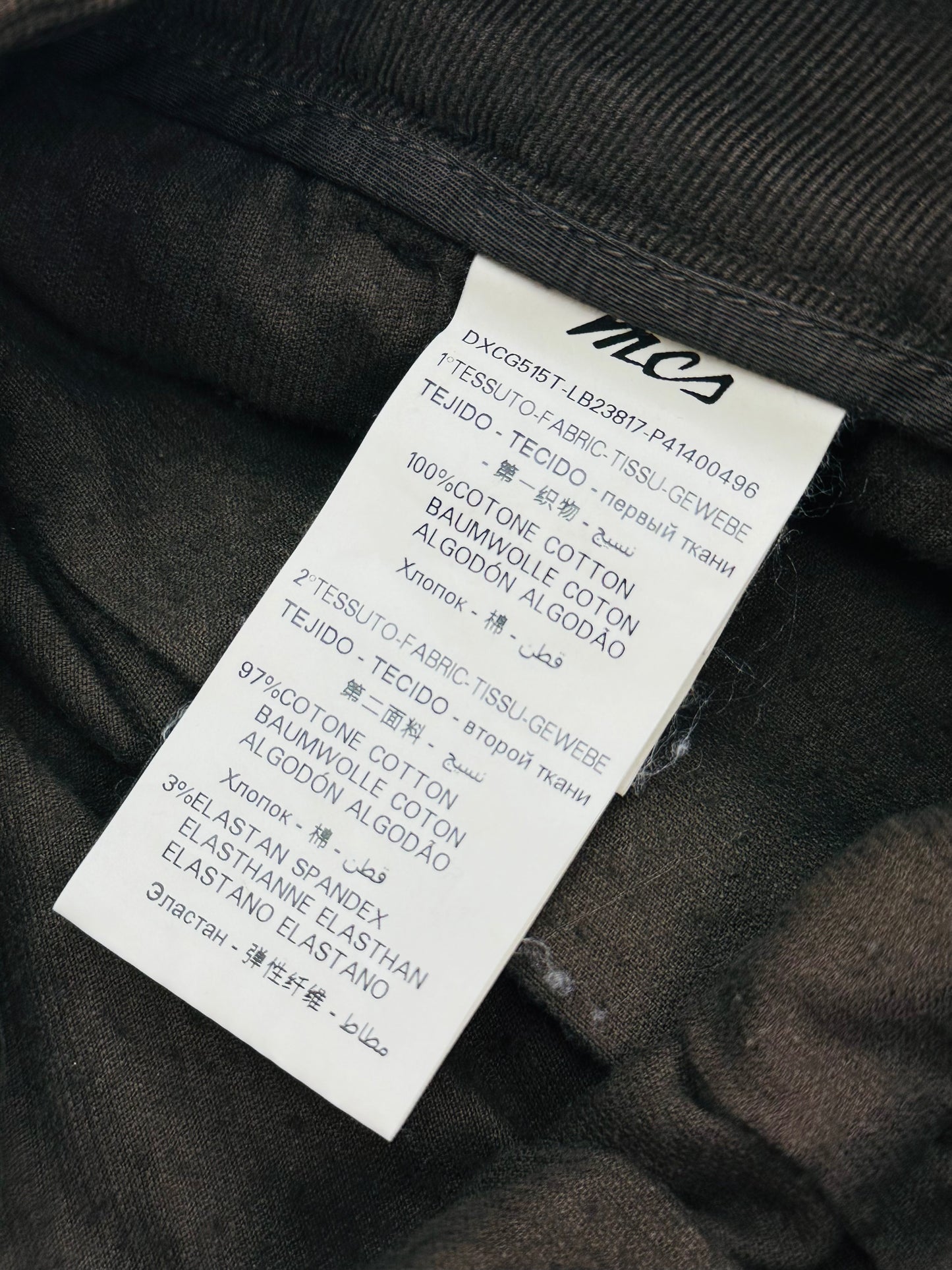 MCS Marlboro Classics - Gonna in Velluto a Coste Marrone con Cintura | Tg. 44 IT