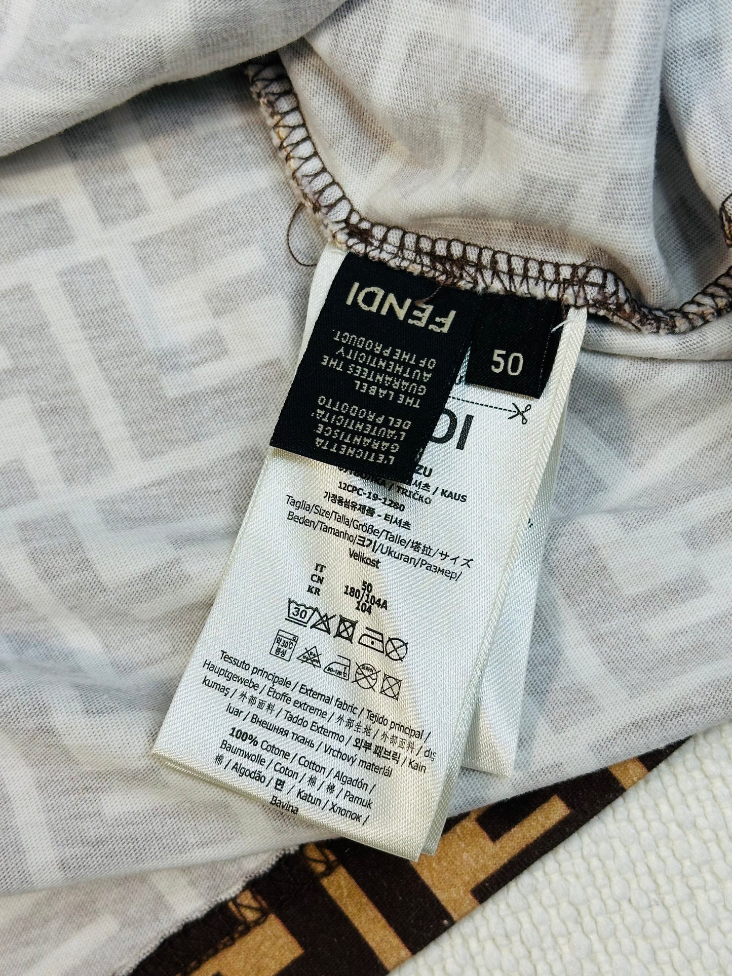 FENDI - T-Shirt Monogram