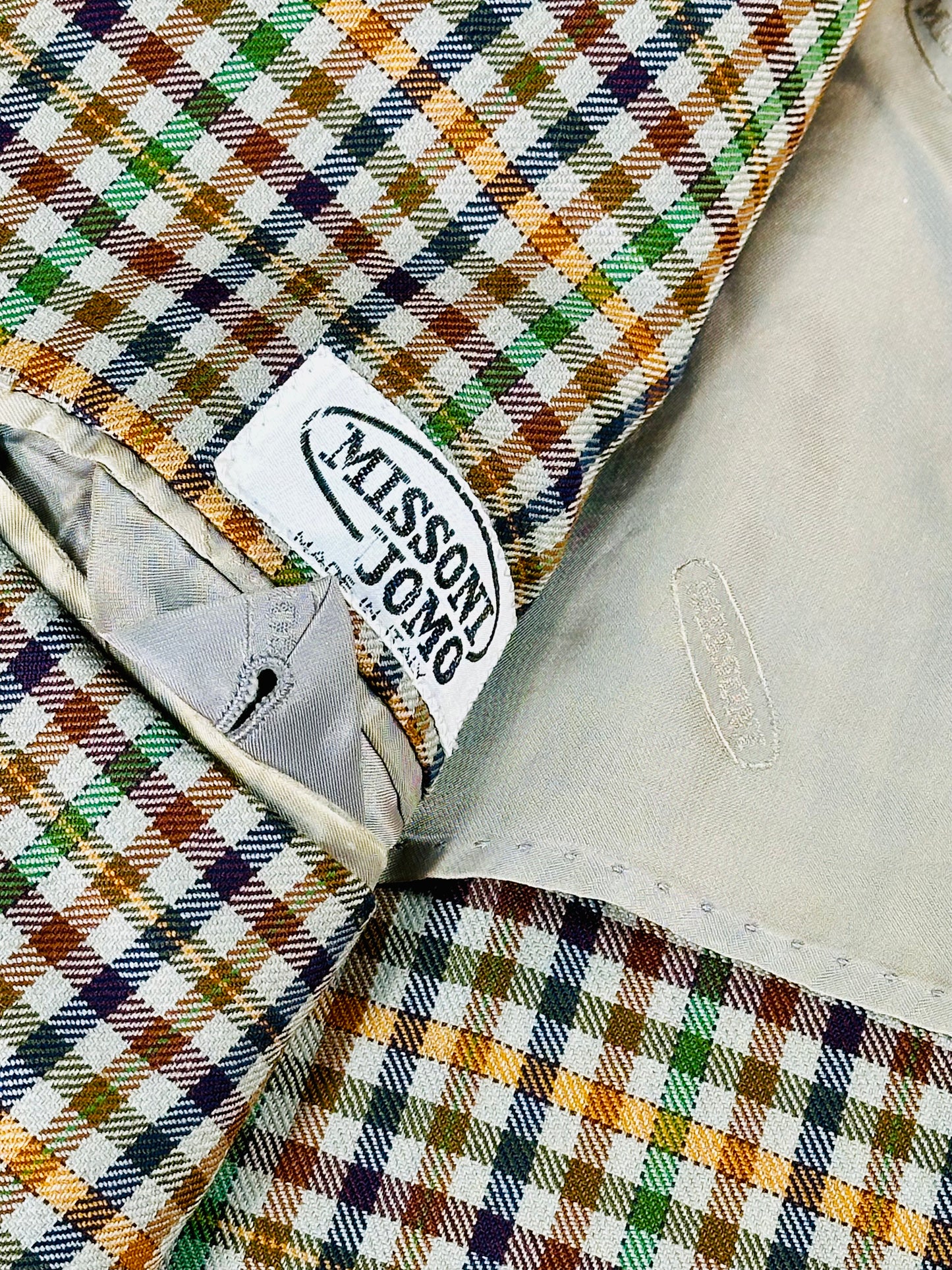 MISSONI - Giacca Blazer vintage a quadri