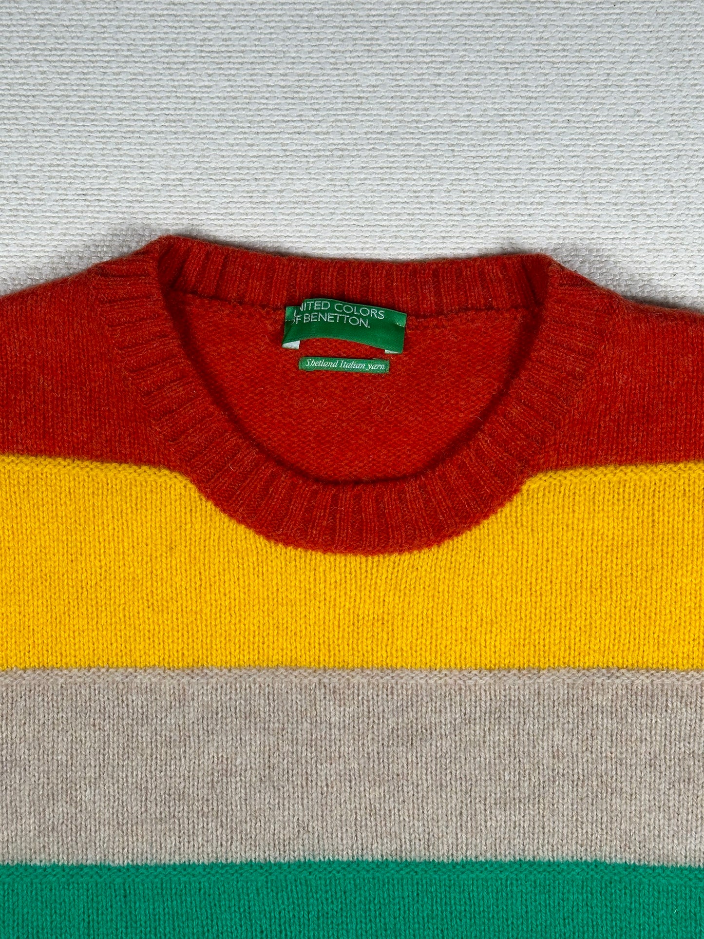 UNITED COLORS OF BENETTON - Maglione arcobaleno