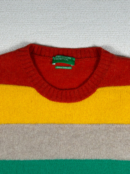 UNITED COLORS OF BENETTON - Maglione arcobaleno
