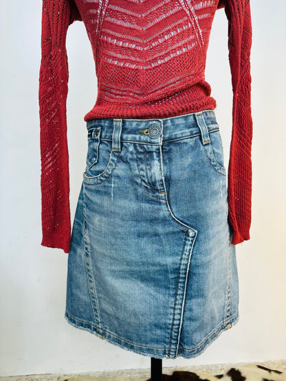 Calvin Klein skirt belt y2k