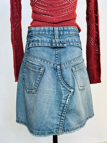 Calvin Klein skirt belt y2k