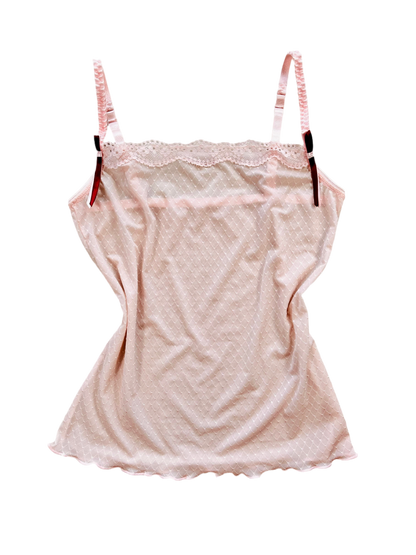 Y2k micro mesh top