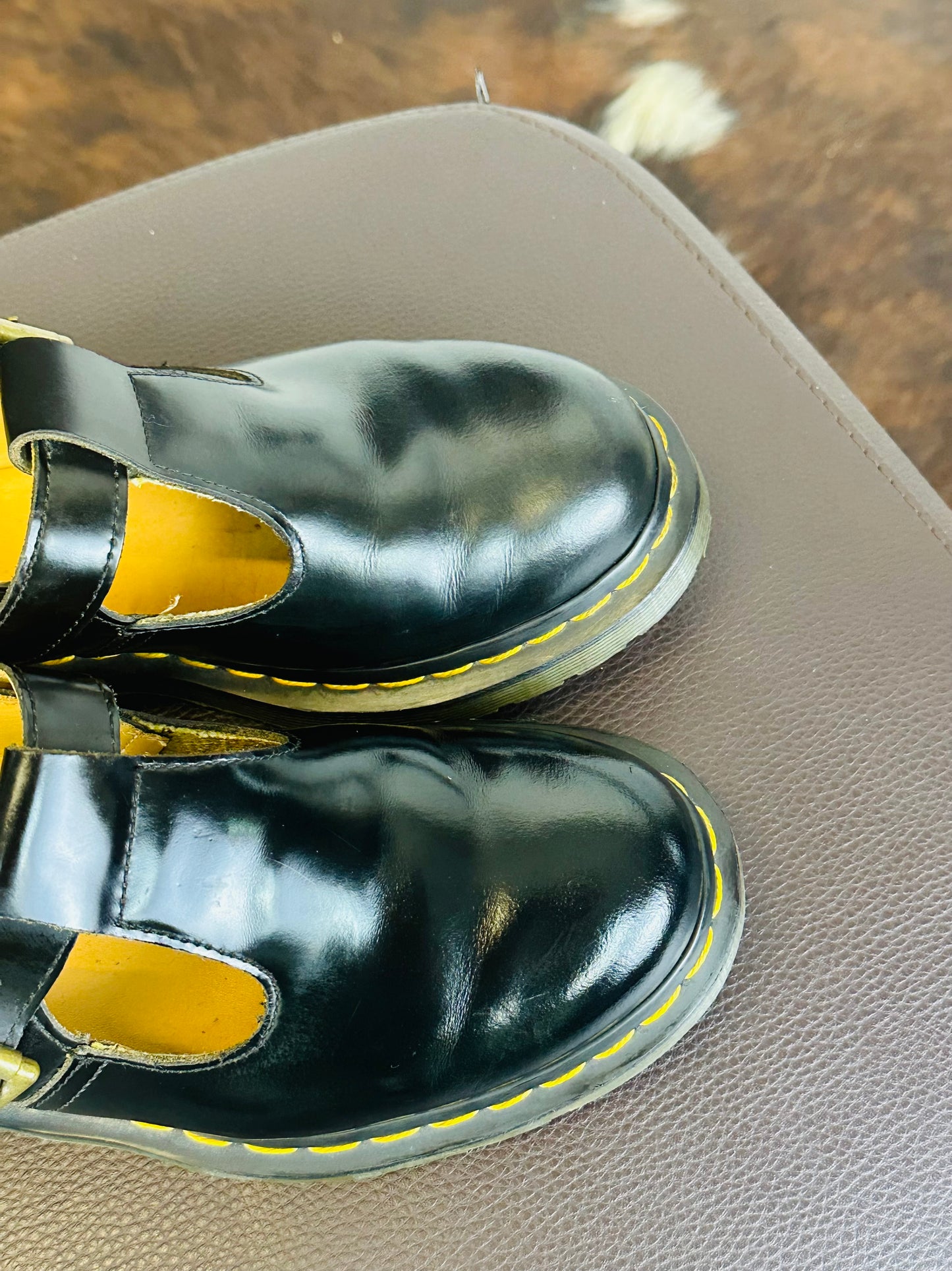 Dr. Martens - Polley Mary Jane Black Smooth Leather | Taglia EU 39