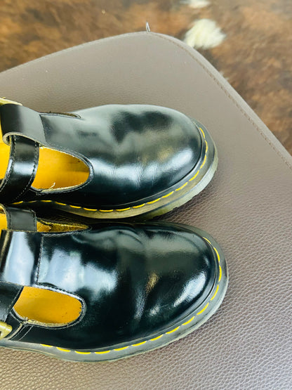 Dr. Martens - Polley Mary Jane Black Smooth Leather | Taglia EU 39