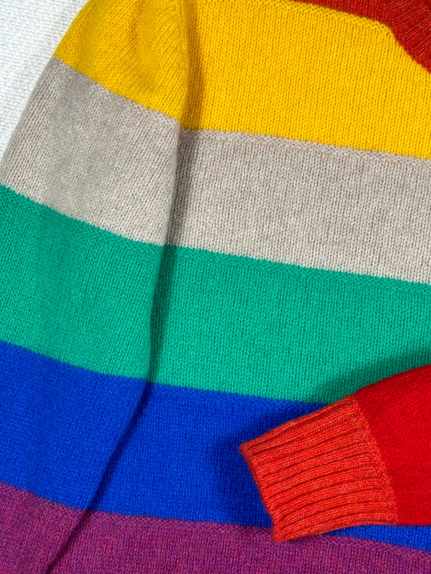 UNITED COLORS OF BENETTON - Maglione arcobaleno