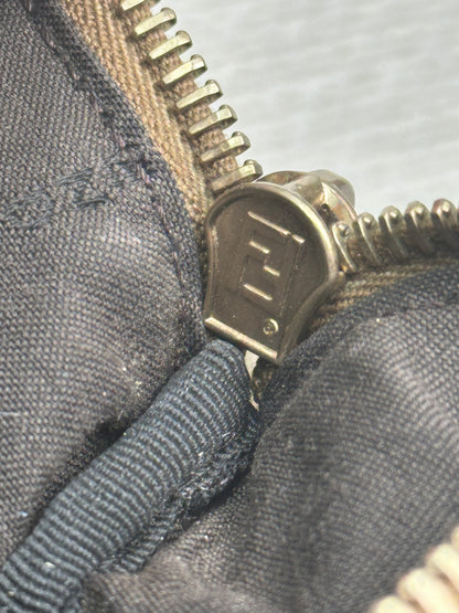 FENDI - Shopper Zucca Canvas & Leather