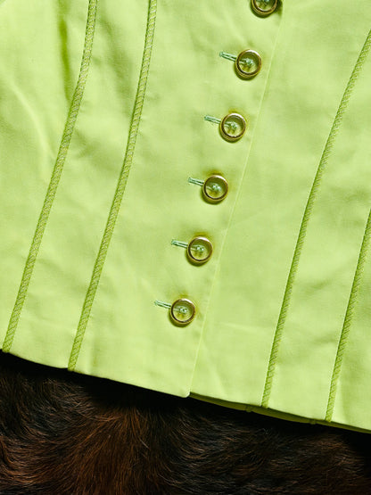 VALENTINO - Miss V Giacca Lime Vintage – Made in Italy