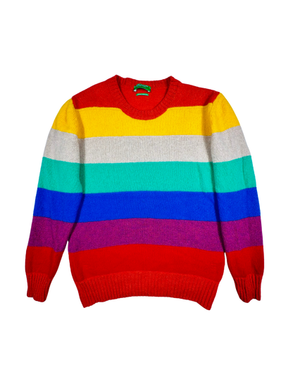 UNITED COLORS OF BENETTON - Maglione arcobaleno