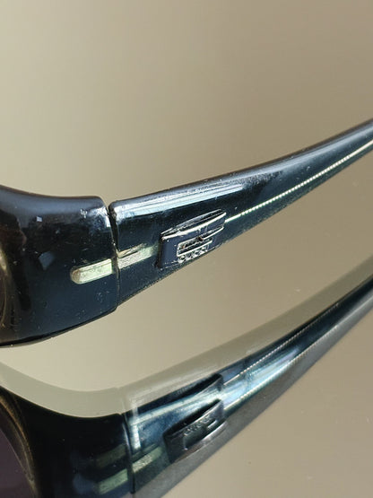GUCCI - GG 2432/S – Occhiali da sole vintage neri Y2K Made in Italy