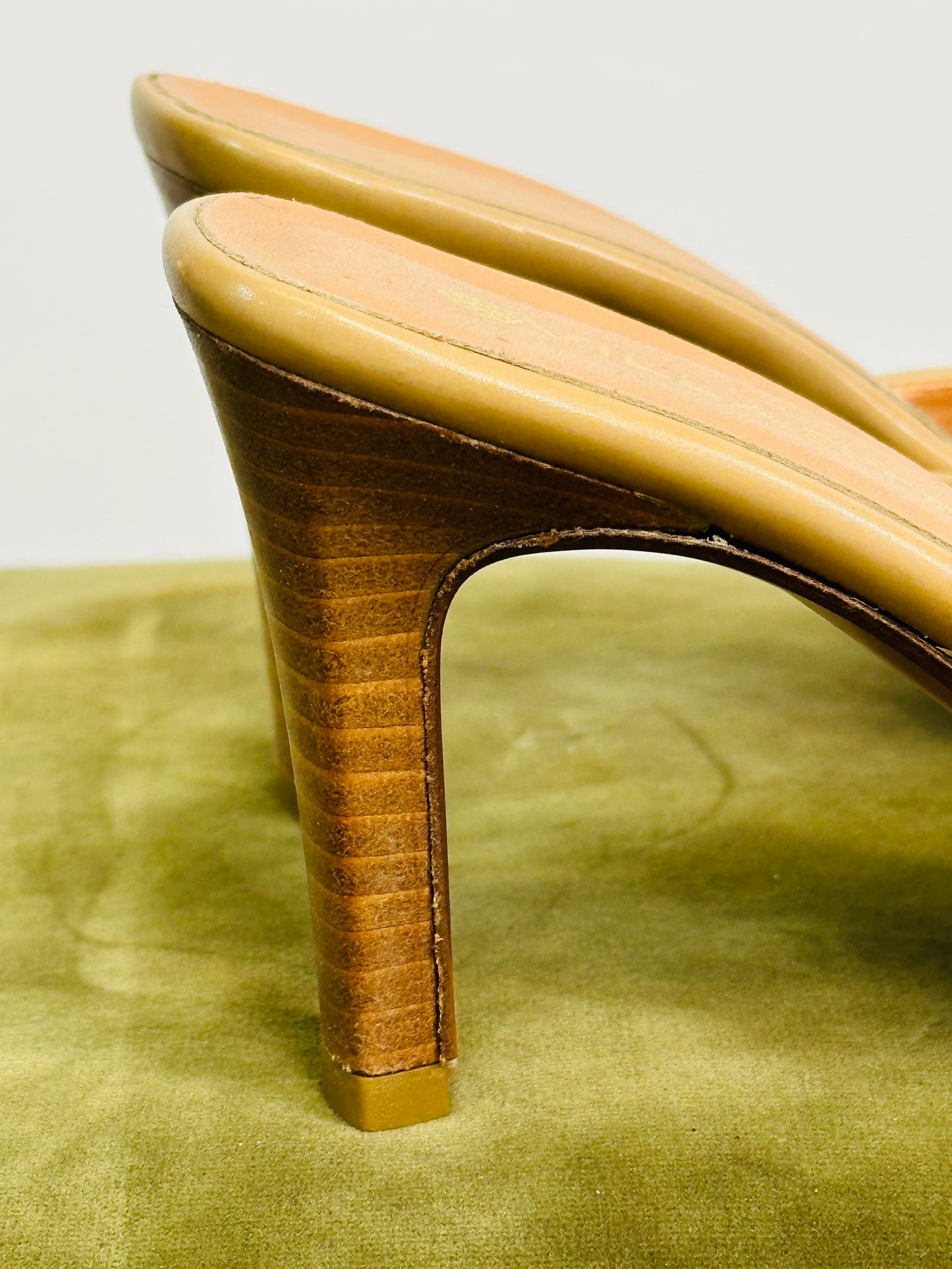 Mules vintage in vera pelle Villastrà – Made in Italy | Taglia 36