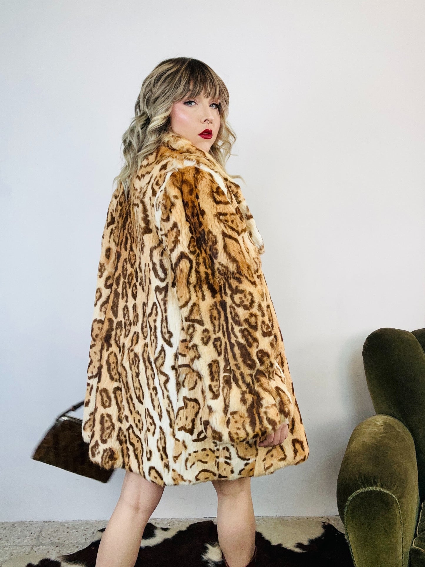 Pelliccia in Lapin Animalier