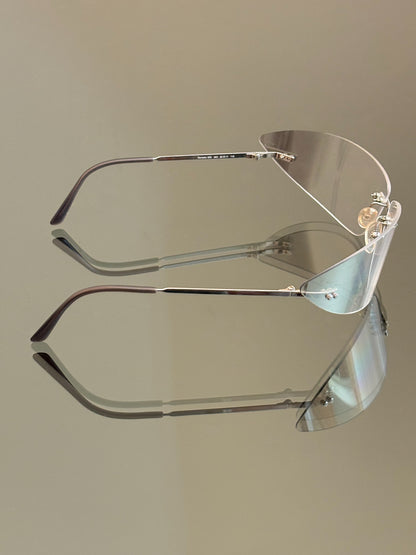 ROBERTO CAVALLI - Occhiali da sole vintage Demetra 63S – Rimless Y2K Made in Italy