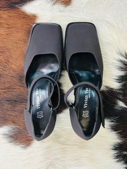 Mary Jane nere vintage Vivian Vee – Made in Italy | Taglia 38