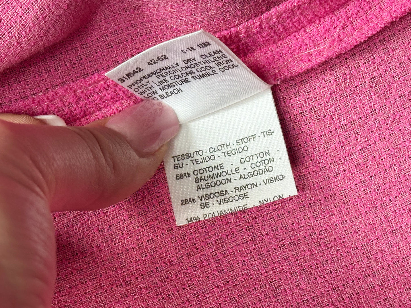 MARELLA - Giacca Vintage Fucsia