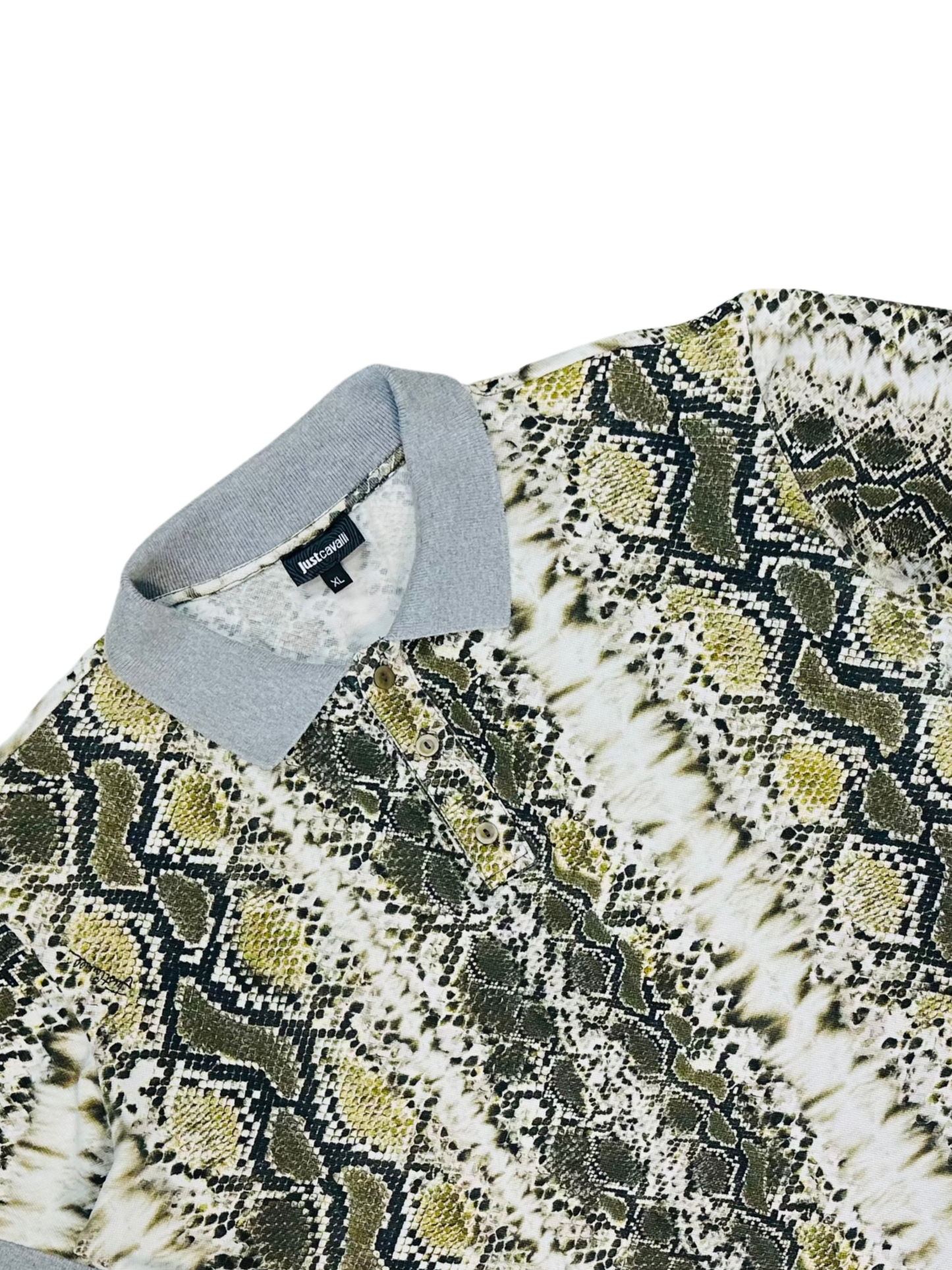 JUST CAVALLI – Polo stampa serpente | XL