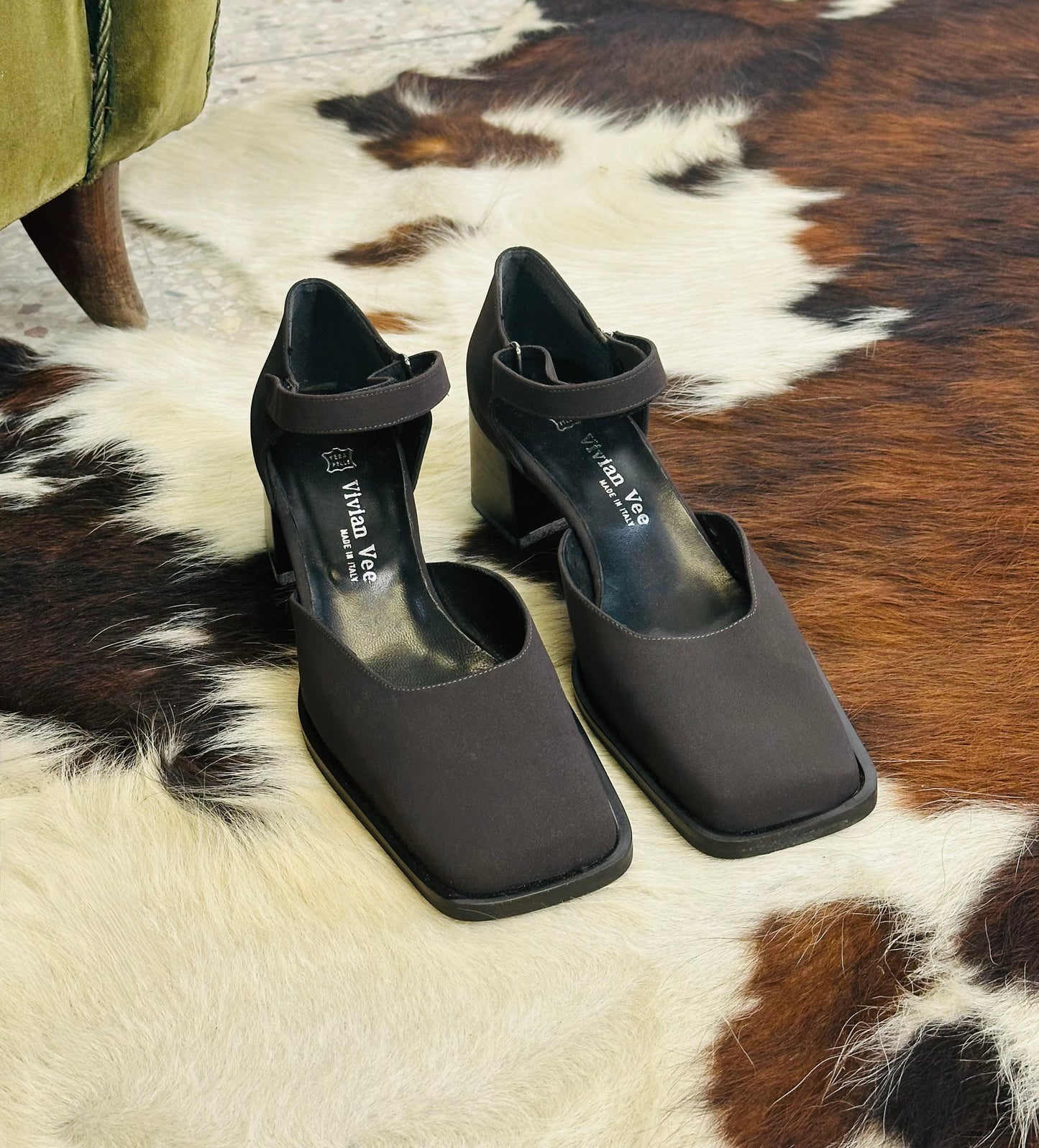 Mary Jane nere vintage Vivian Vee – Made in Italy | Taglia 38