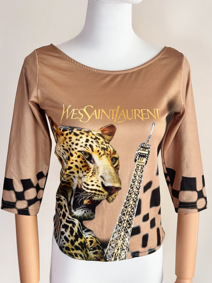 YVES SAINT LAURENT - Top Tom Ford Per YSL anni 2000