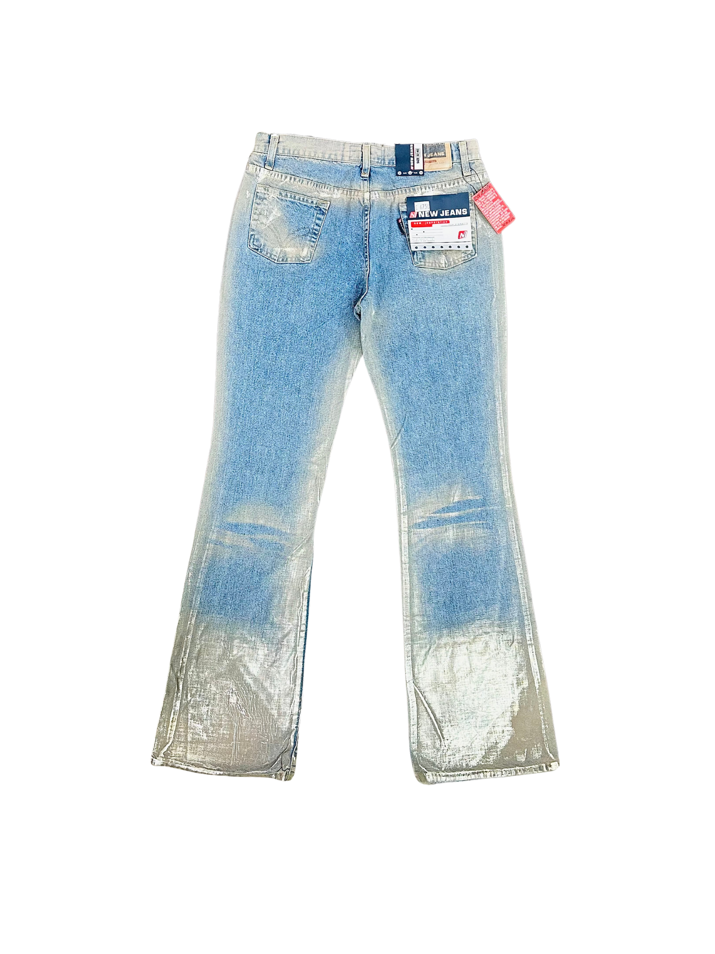 NEW JEANS – Y2K Silver Foil