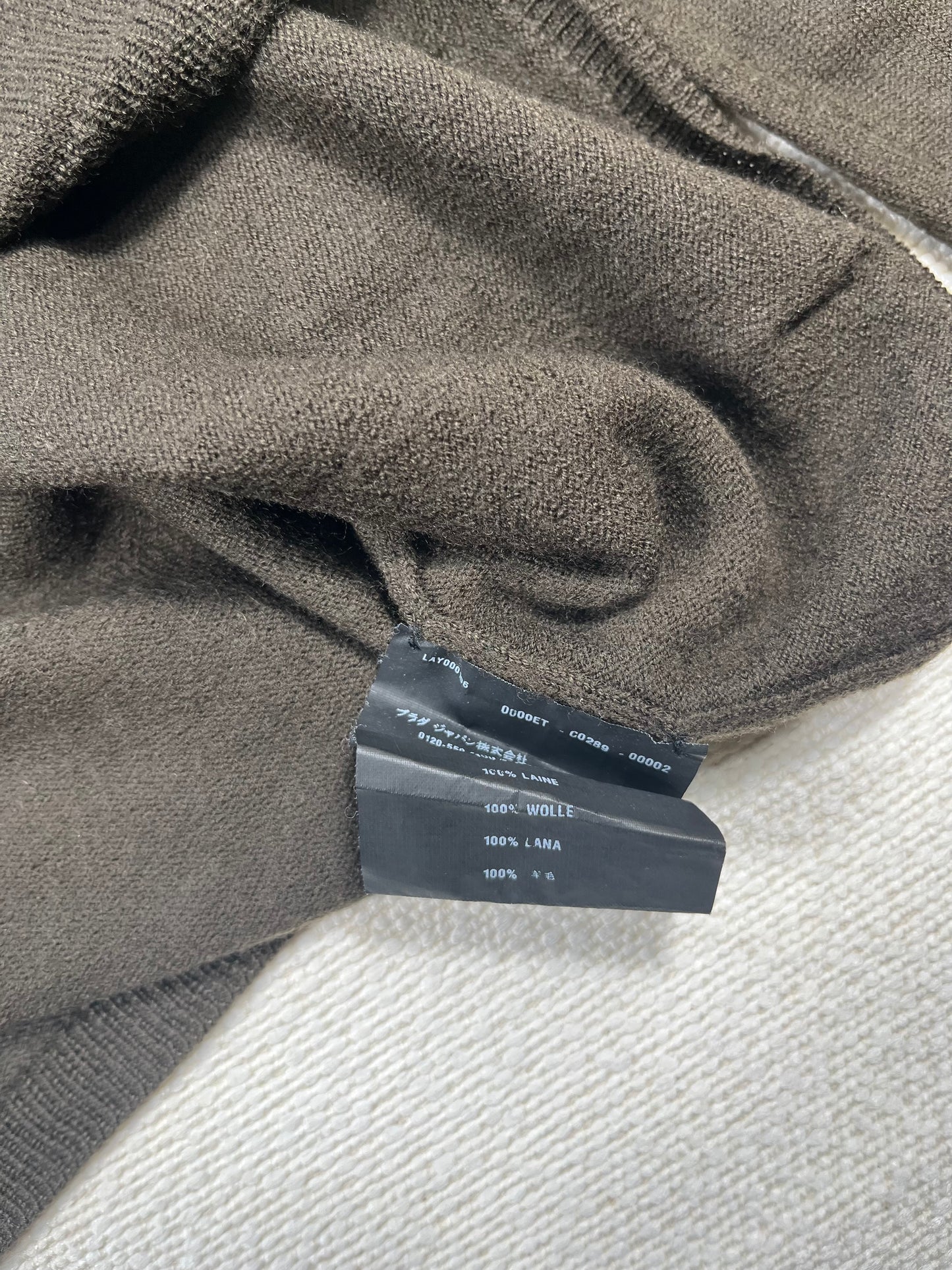 PRADA -  Maglioncino marrone