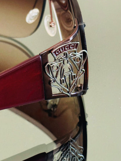 GUCCI - GG 2841/S Shield Sunglasses – Made in Italy
