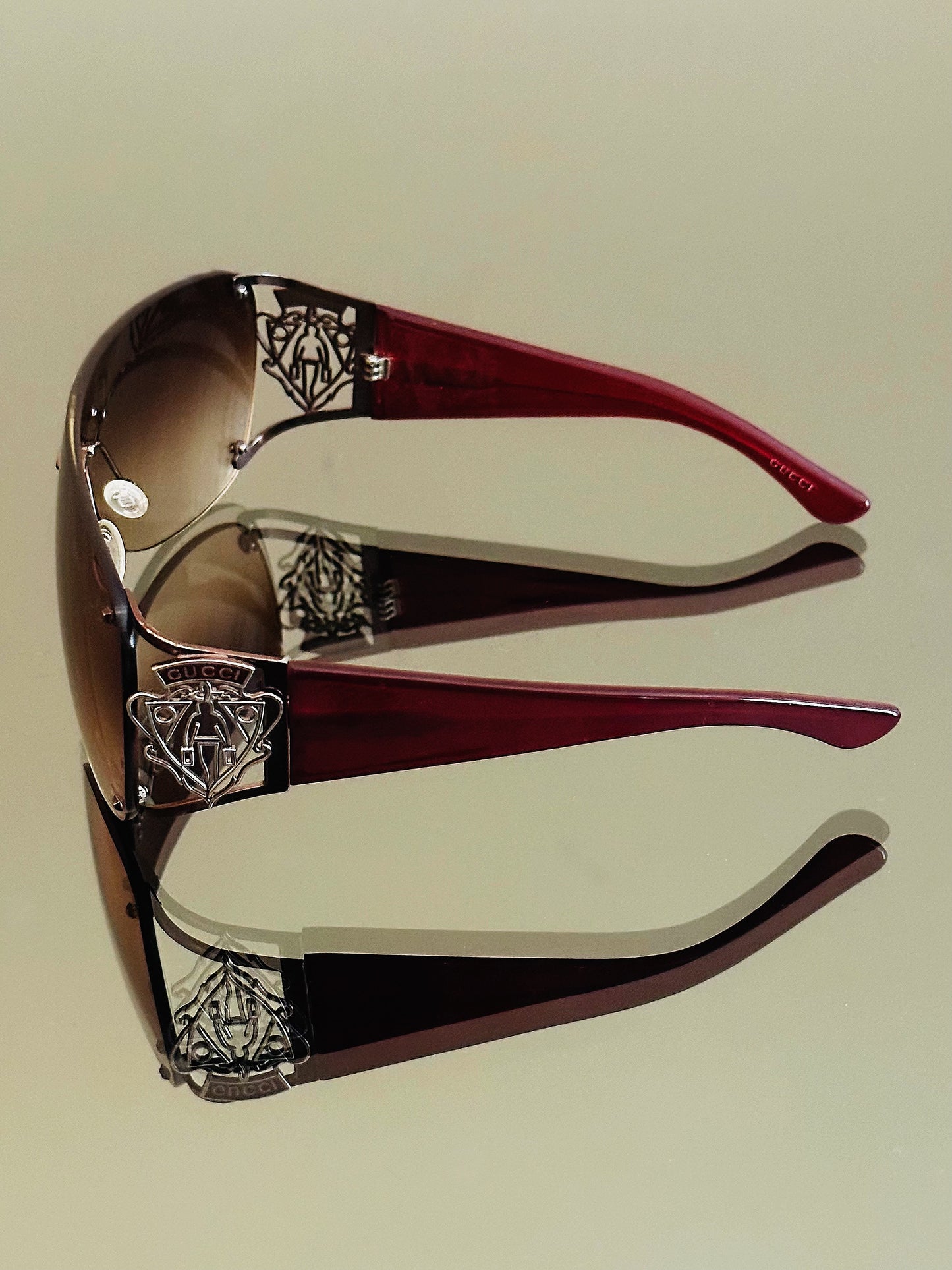 GUCCI - GG 2841/S Shield Sunglasses – Made in Italy