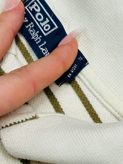 POLO RALPH LAUREN - Polo a Righe Verde 🫒 | maniche corte