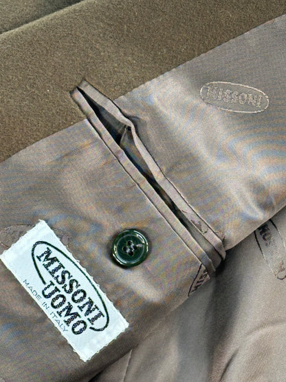 MISSONI - Giacca Blazer vintage verde oliva