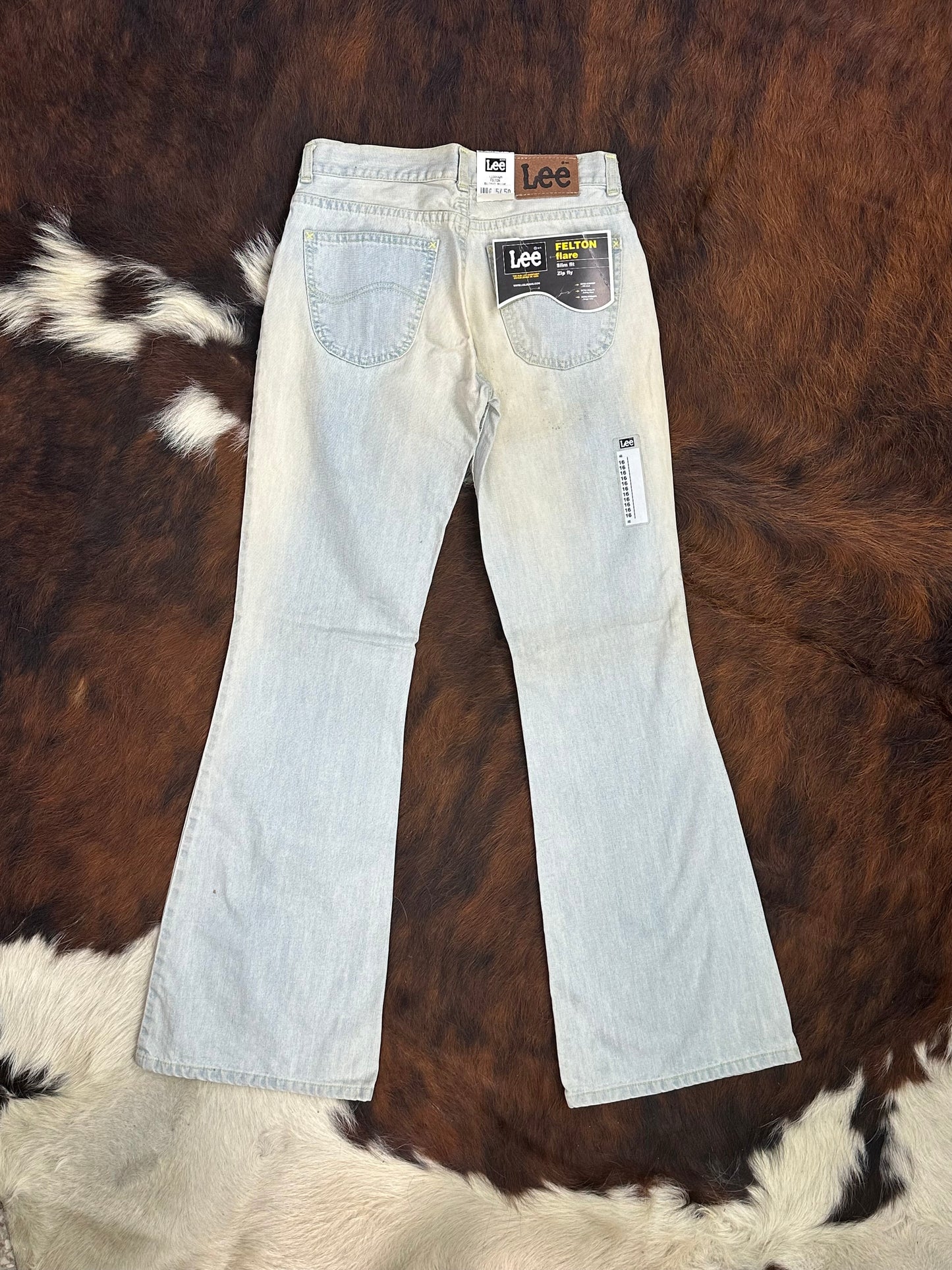 LEE - Jeans Flare Blond Blue Used Wash