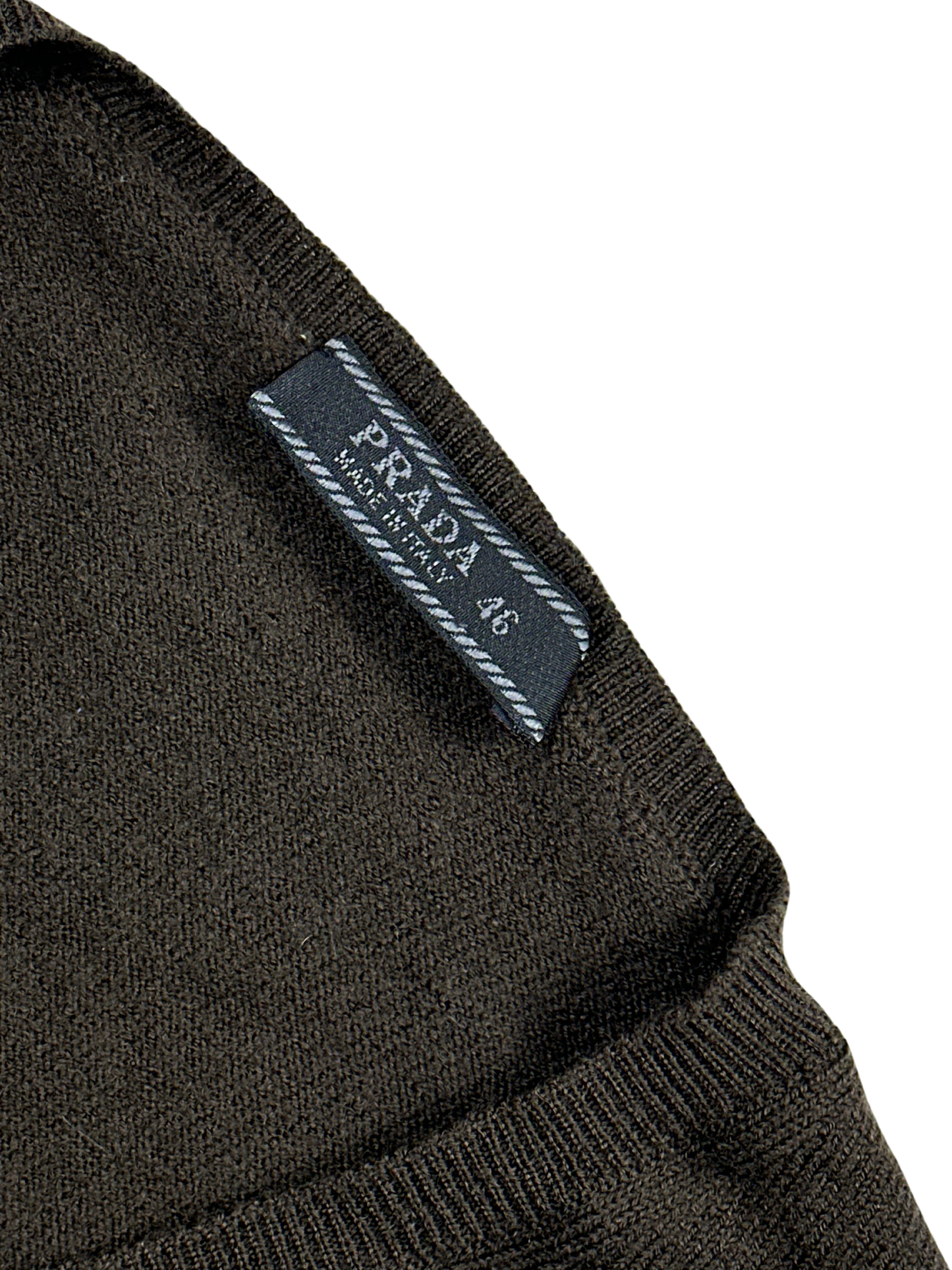 PRADA -  Maglioncino marrone