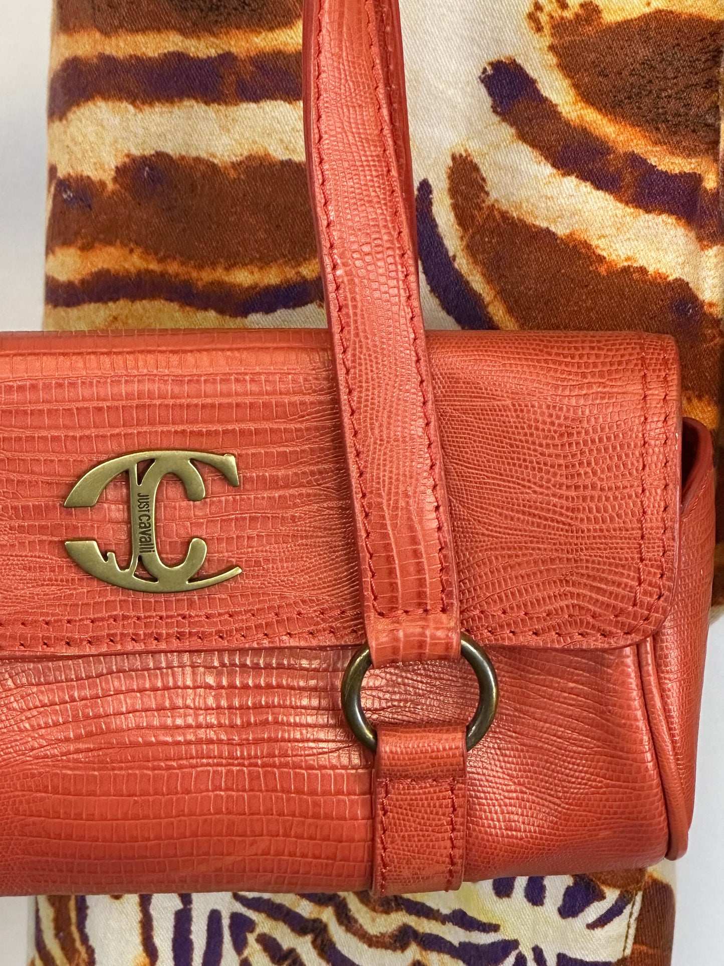 JUST CAVALLI  - Pochette a spalla Animalier 🐍