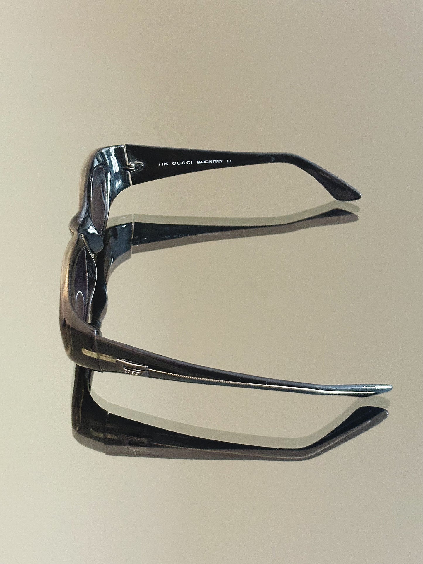 GUCCI - GG 2432/S – Occhiali da sole vintage neri Y2K Made in Italy