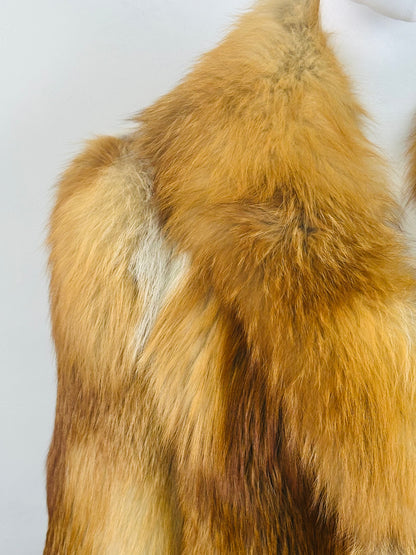 Pelliccia In Vera Volpe Rossa