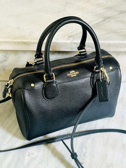 COACH - Mini Bennett Satchel F57521 in pelle nera