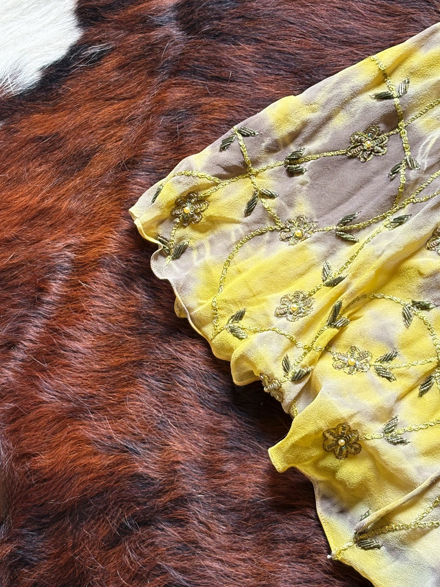 Abito Halter in Seta Ricamata con Perline – Archive Y2K Couture | Nuovo con Cartellino