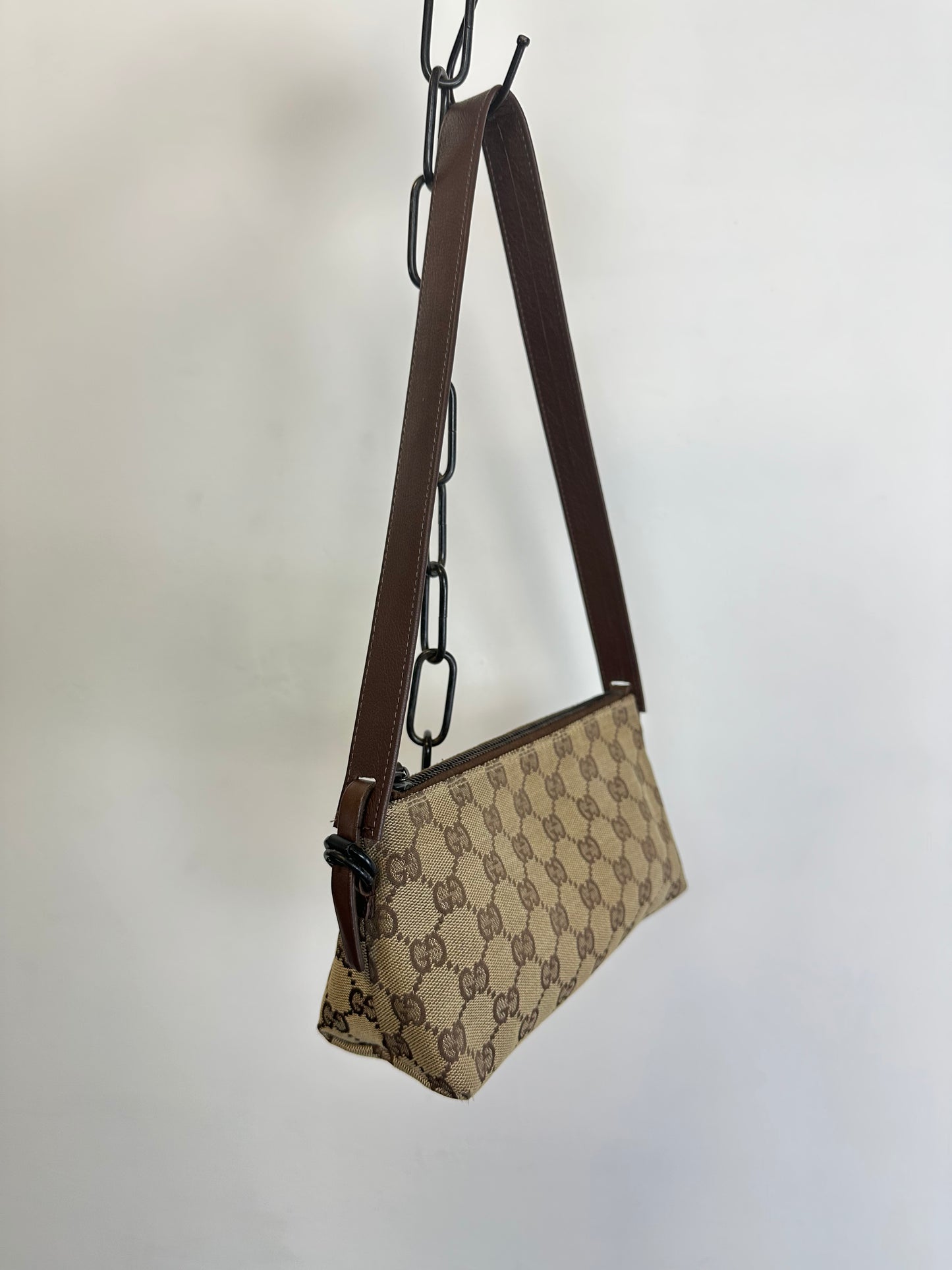 GUCCI - Pochette Abbey in Tela Monogram