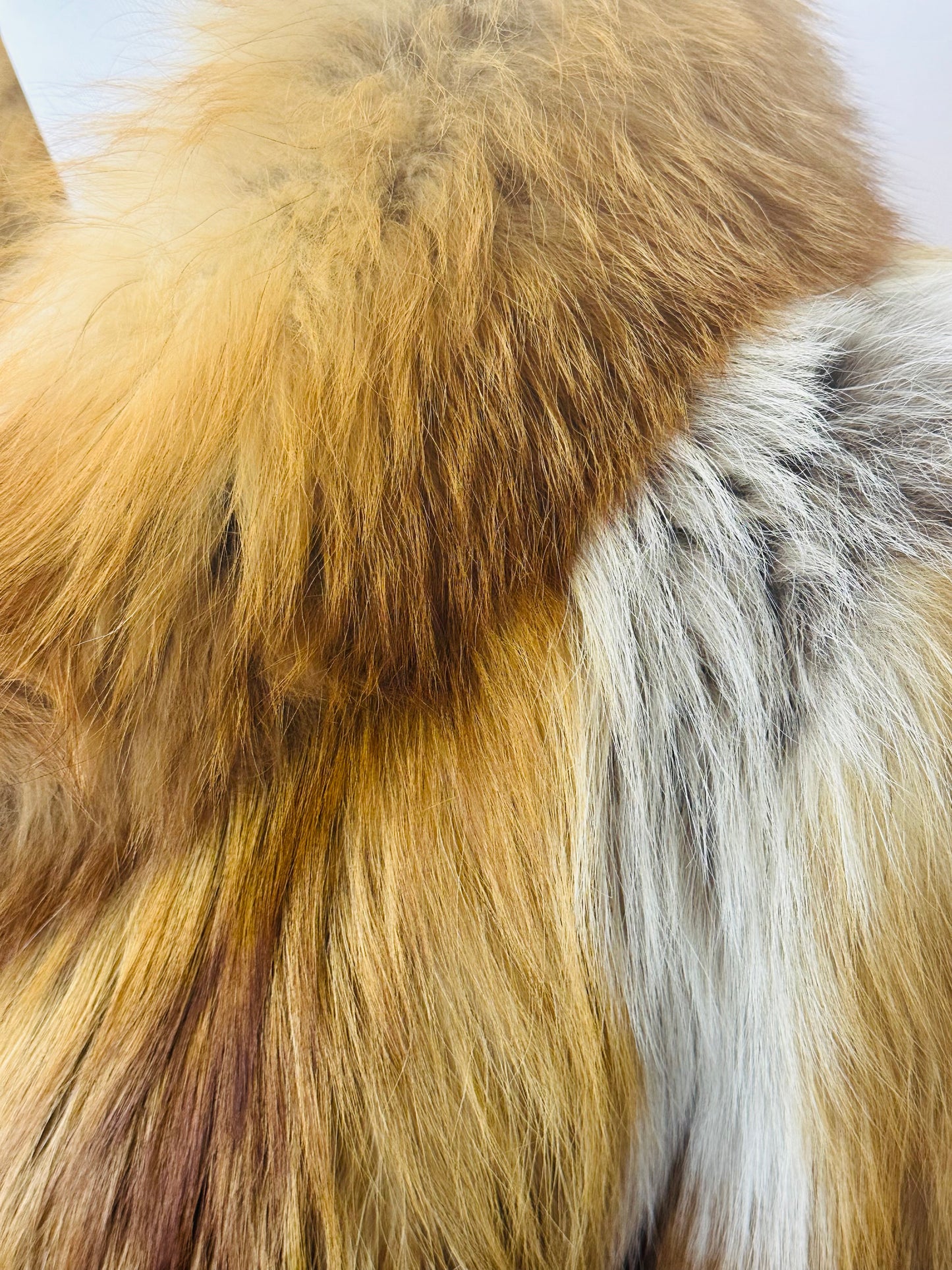 Pelliccia In Vera Volpe Rossa