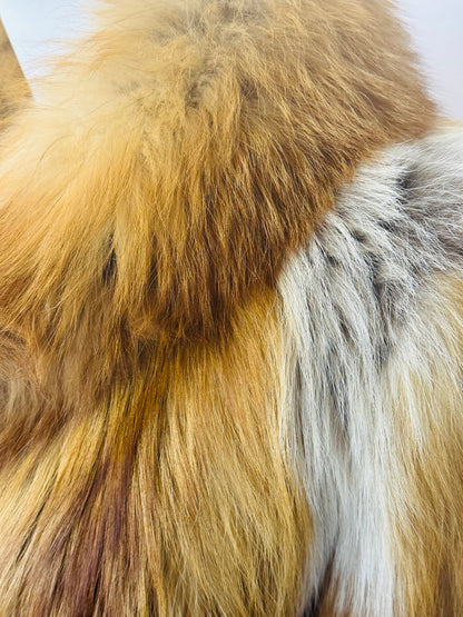 Pelliccia In Vera Volpe Rossa